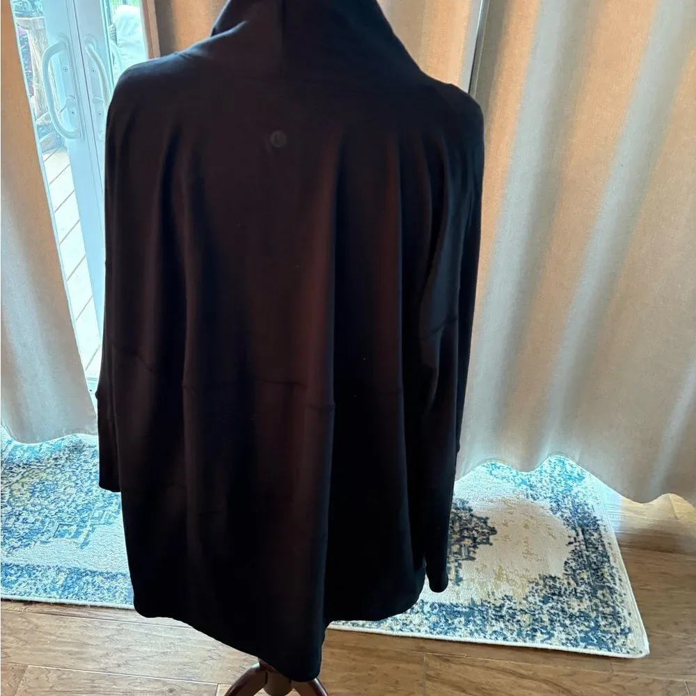 Lululemon Athletica Black Cape Jacket